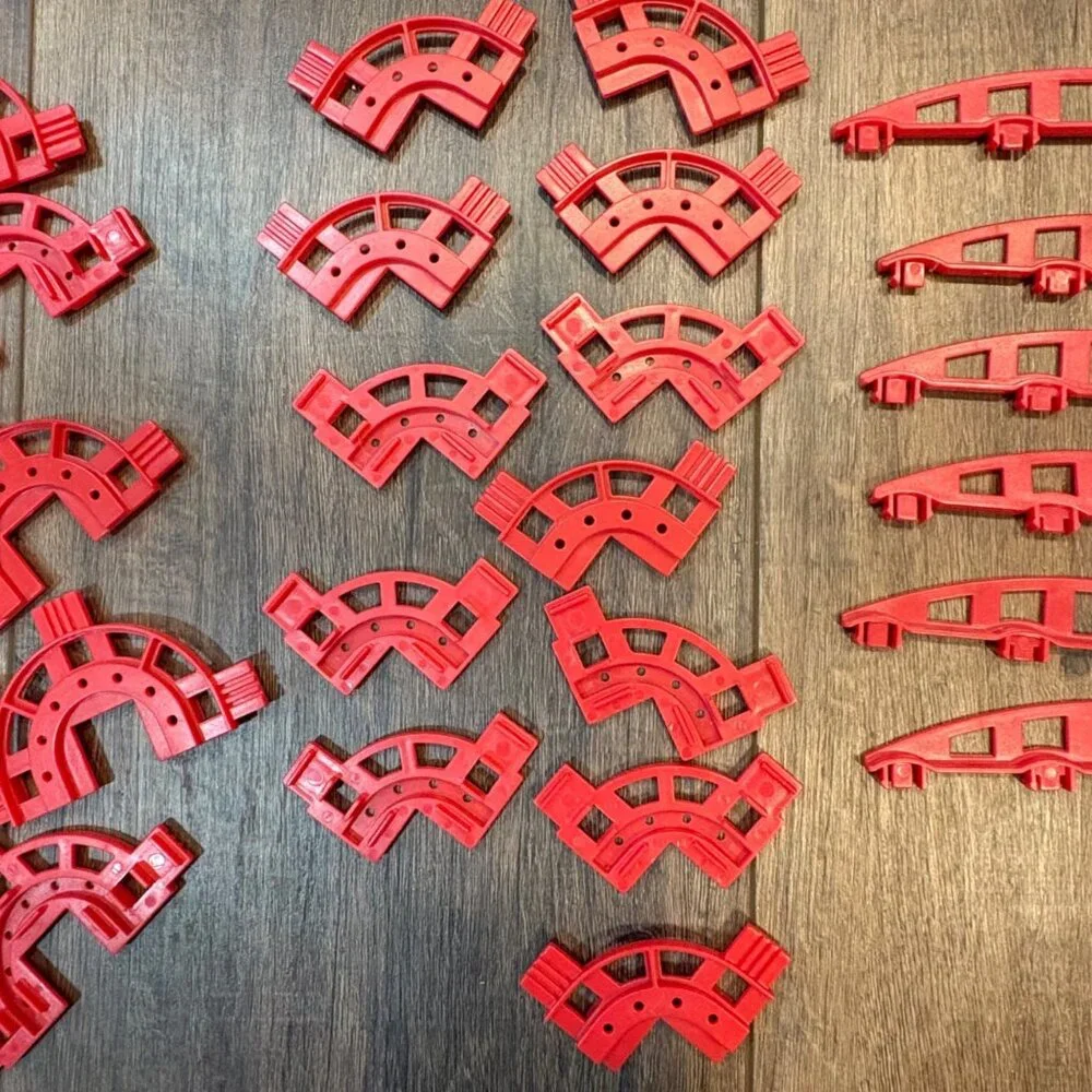 Rokenbok‎ System Replacement Parts Red 31 Pieces Braces Factory Office